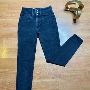 American Eagle Black High-waisted Jeans
